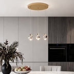 Spiral Crystal Staircase Chandelier — High Ceiling 3-Light Commercial LED