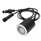 Stainless Steel In-Ground Garden Uplight — Warm White Low Voltage LED