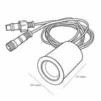 Stainless Steel In-Ground Garden Uplight — Warm White Low Voltage LED