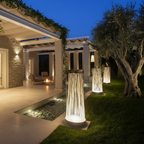 Stainless Steel IP54 Outdoor Garden Floor Lamp — Modern Landscape LED