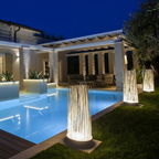 Stainless Steel IP54 Outdoor Garden Floor Lamp — Modern Landscape LED