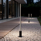 Luminara | Stylish Waterproof Stainless Steel Outdoor Floor Lamp 7