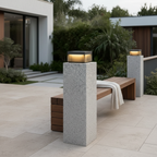 Stainless Steel Solar Flush Deck Light — Low Profile Industrial Black
