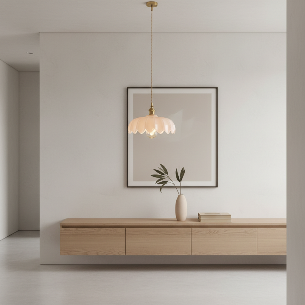 Transparent Glass Retro E27 Nordic Kitchen Pendant Light — Dining Room