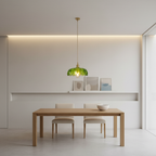 Transparent Glass Retro E27 Nordic Kitchen Pendant Light — Dining Room