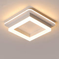 White Adjustable Colour Temperature LED Flush Mount Ceiling Light