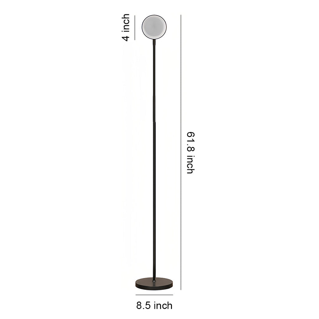 Luminara | Modern Adjustable Black Floor Lamp for Living Room Lighting 8