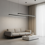 White Aluminium Cool White LED Pendant Light — Commercial Kitchen Ceiling