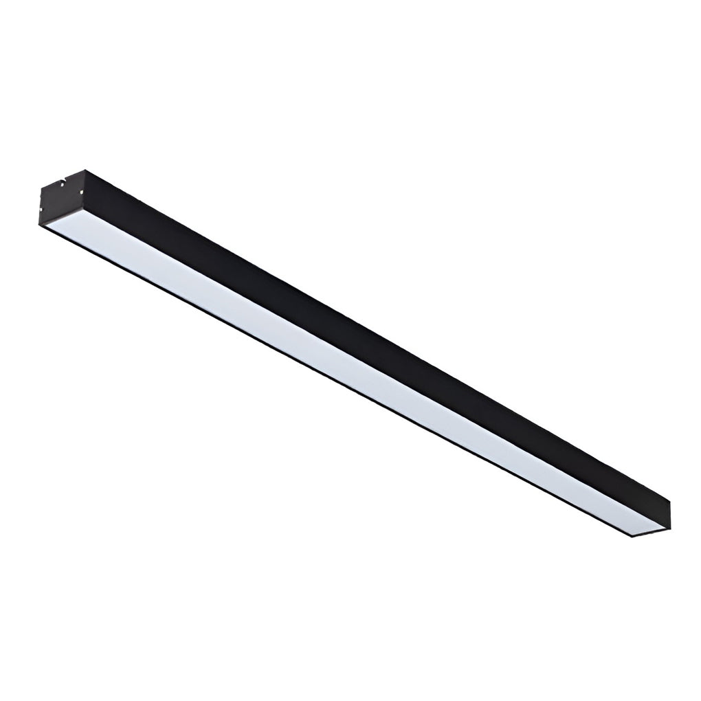 White Aluminium Cool White LED Pendant Light — Commercial Kitchen Ceiling