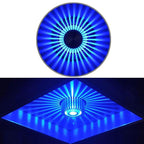 White Aluminium Sunburst LED Flush Mount Ceiling Light — Contemporary