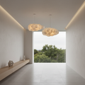 White Cloud Fabric E26 Pendant Light — Artistic Modern Ceiling Hanging