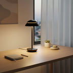 White Mushroom Touch Control Dimmable Rechargeable Battery Table Lamp