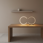 White Touch Control Adjustable Colour Temperature Modern LED Desk Lamp