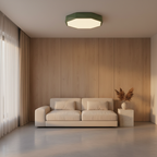 Yellow Octagonal Dimmable LED Flush Mount Ceiling Light — Kids Room